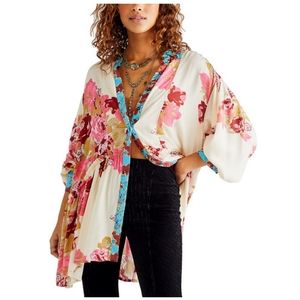 💖 FREE PEOPLE Brunch A Bunch Tunic Shirt Dress